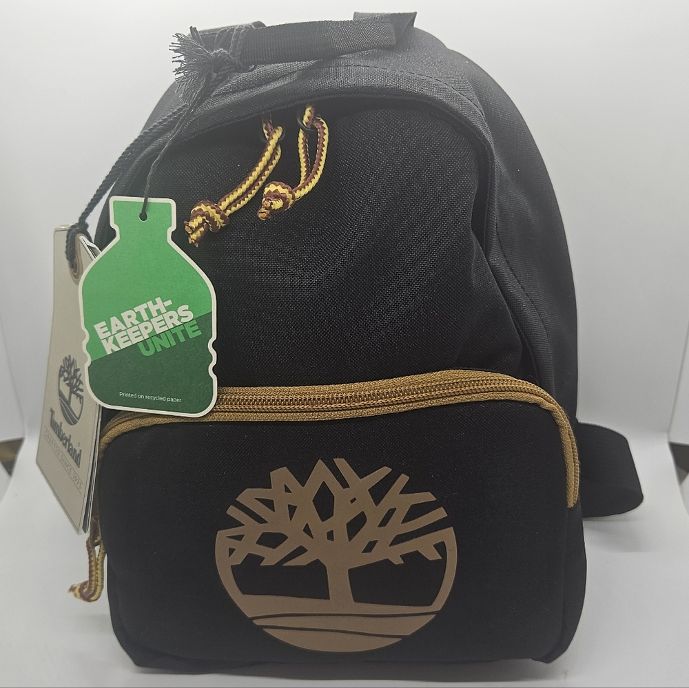 Timberland Storrow Park Mini Backpack – Black/Wheat – NWT – Earthkeepers Line